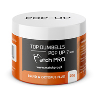 Dumbellsy MatchPro Top Dumbells Pop Up 7mm 20g SQUID & OCTOPUS FLUO 979270