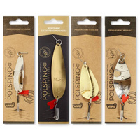 Zestaw błystek wahadłowych na szczupaka Polsping 4szt