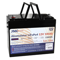 Akumulator JMCRF LiFePo4 100A 12,8V (12V) Bluetooth AK100A12.8VJMCRF
