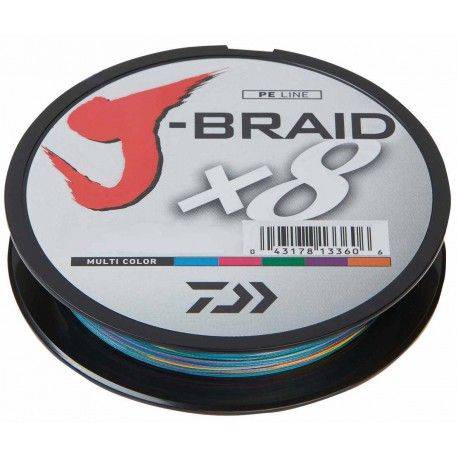 Plecionka Daiwa J Braid X8 150m 0 18mm 26 5kg Multicolor 12755 018 150