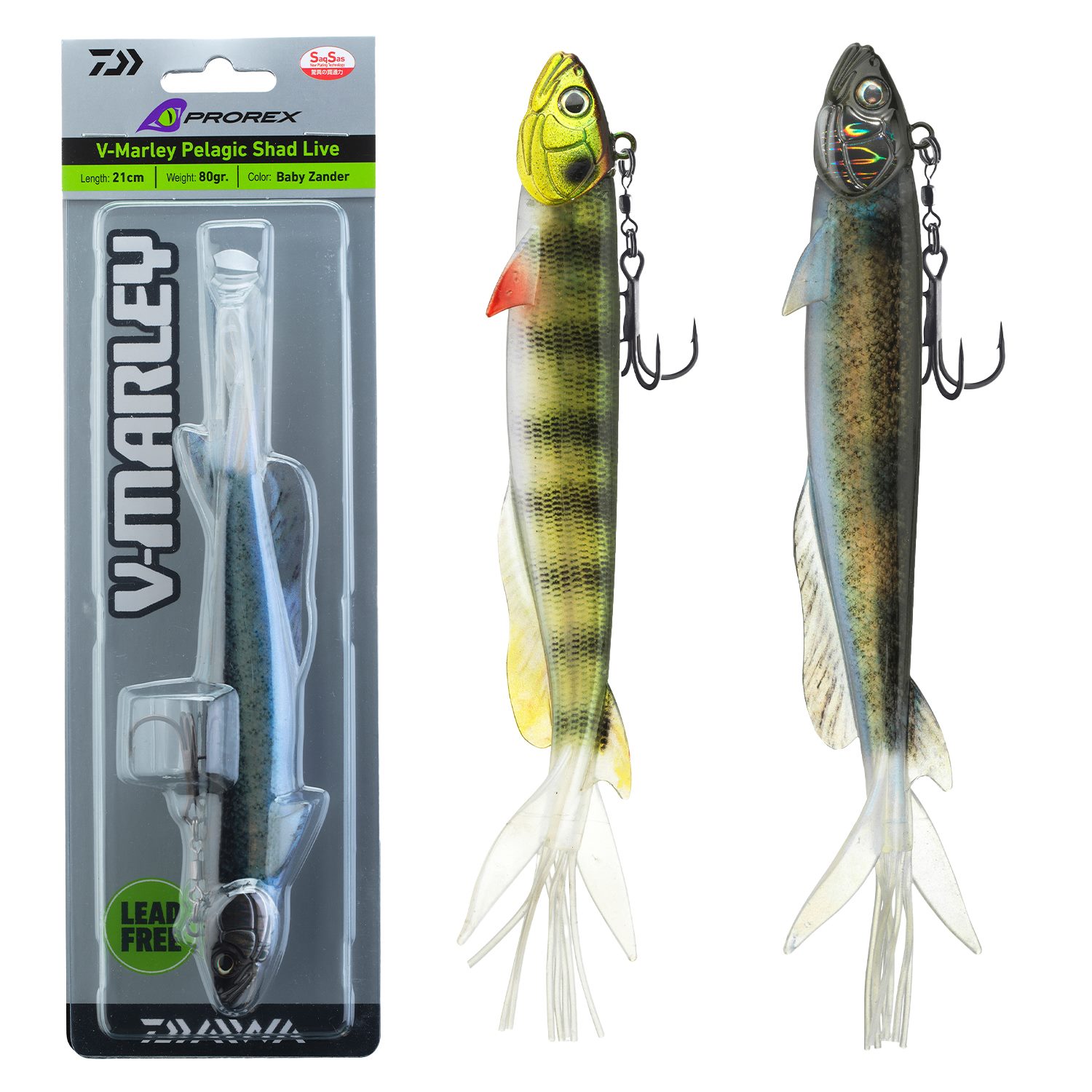 Daiwa V-Marley Pelagic Shad Live