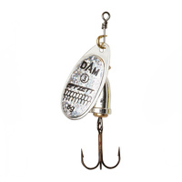 Błystka obrotowa DAM Effzett Executor Spinner #1 3g REFLEX SILVER 60471