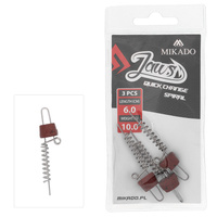 Wkręt do Przynęt Mikado Jaws Quick Change Spiral 6cm 10g 3szt