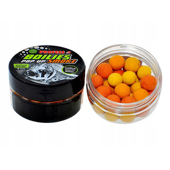 Kulki Profess MF POPUP SMOKE 9mm 25ml/8g FLUO WANIL&CORN&HEMP