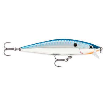 Rapala Flat Rap 8cm 7g Floating SILVER BLUE FLR08SB