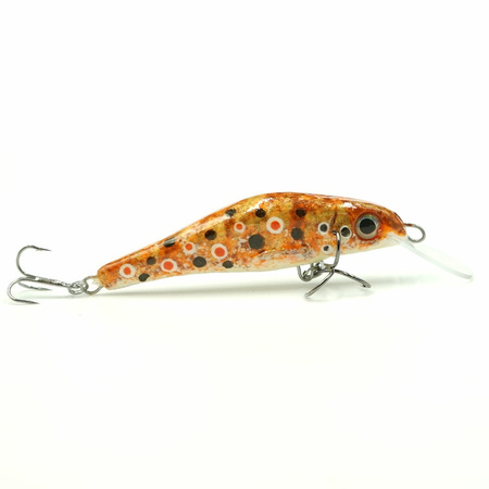 Wobler trociowy TG 7cm 8g ORANGE
