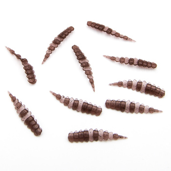Fishchaser Drago Worm 2,7cm 1g BROWN AND PEPPER 10szt.
