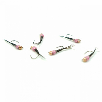 Nimfa Tungsten WP BLACK PINK JIG hak#12BL