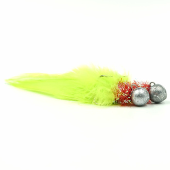 Kogut Sandaczowy WP Standard 15cm 16g CHARTREUSE/RED