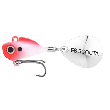 SPRO FreeStyle Scouta Jig Spinner 5,5cm 6g UV RED HEAD 4696-002