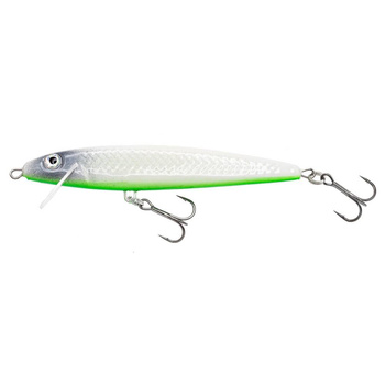 Wobler River Custom Baits Zander Slim 10cm 6g GREEN GHOST