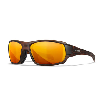 Okulary Wiley X Breach Captivate BRONZE MIRROR - MATTE HICKORY BROWN CCBRH04