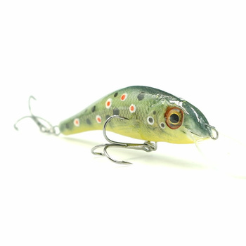 Wobler trociowy TG 8cm 9,5g DARK GREEN