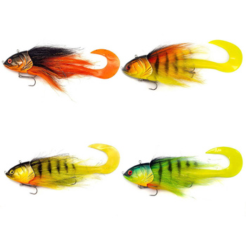 Zestaw streamerów szczupakowych JerkFly Troll 30cm 120g 4szt