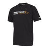 T-shirt Savage Gear Signature Logo czarna rozmiar M 73645