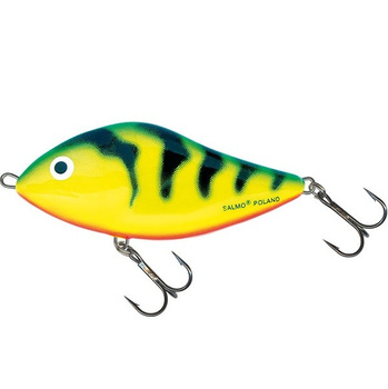 Wobler Salmo Slider pływający 10cm 36g GREEN TIGER QSD017