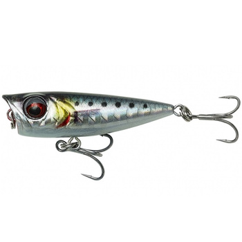 Wobler Savage Gear Popper 3D Minnow 4,3cm 2,6g  SARDINE PHP  64067