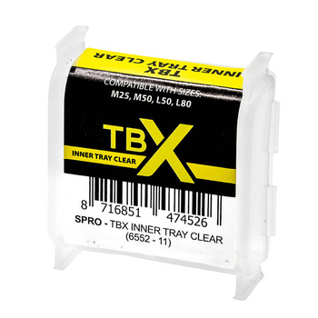 Kartridż, pudełko TBX Inner Tray 4,5x5,5x1,7cm CLEAR 6552-11
