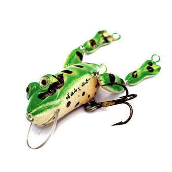 Wobler Wob-Art Żaba 6,5cm 6g GREEN