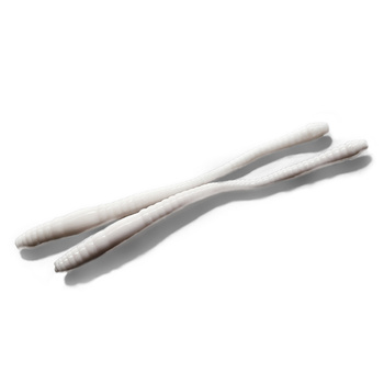 Libra Lures Robak Dying Worm 70 Cheese 001 WHITE