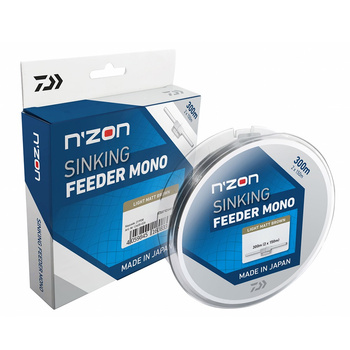 Żyłka Daiwa N'ZON Sinking Feeder Mono 0,23mm 300m MATT BROWN 12405-023