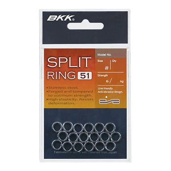 Kółka Łącznikowe BKK Split Ring-51 #2 18szt D-SP-1011