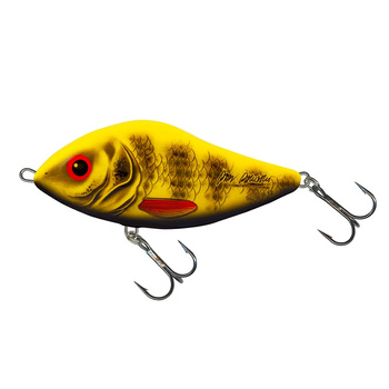 Wobler Salmo Slider 12cm 70g Sinking BLACK WIDOW LE QSD401