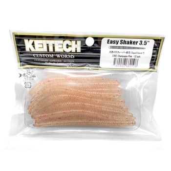 Keitech Easy Shaker 3.5'' 9cm 1,9g 376S CHAMPAGNE PINK 12szt. - op.