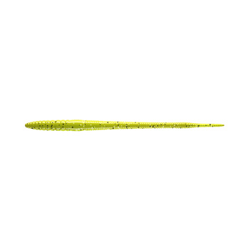 Libra Lures Bass Slim Finnese Worm 14cm 4g 006 HOT YELLOW WITH BLACK PEPPER 8szt