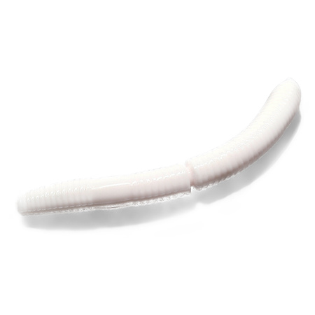 Libra Lures Robak Fatty D'Worm 65 Krill  001 WHITE