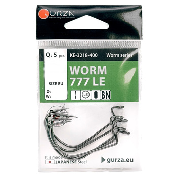 Hak Gurza Worm 777 LE #2/0 BN op.-5szt. KE-3218-200