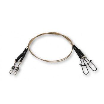 Przypon DAM Effzett Coated CORE49 Spin Leader 16kg 40cm 2 sztuki 60404