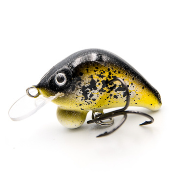 Wobler KillerEGG FAT II 3cm 2,9g  black yellow
