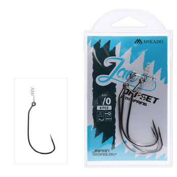 Hak Offsetowy Mikado Jaws z wkrętem #2/0 3szt HJA03-2/0