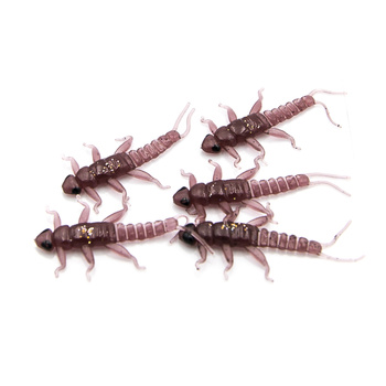 Fishchaser Microlarvae widelnica 3,5cm 1g BROWN AND PEPPER 5szt.