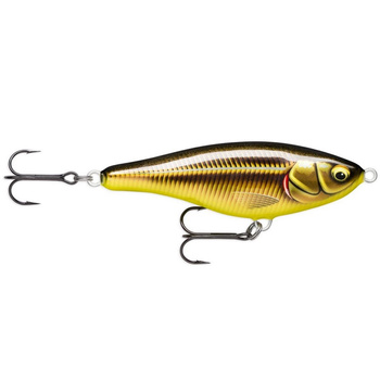 Wobler Rapala TWITCHIN' RAP 12cm 53g GOLDEN SMELT