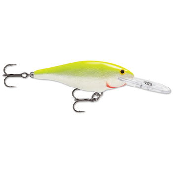 Rapala Shad Rap 9cm 15g floating SILVER FLUO CHART