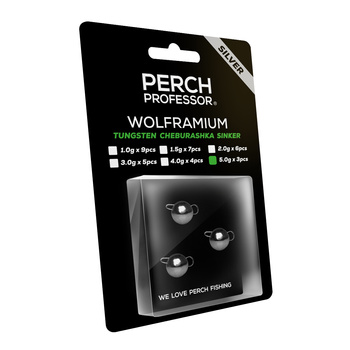 Cheburashka Wolfram Perch Professor SILVER 5g - 3szt/op