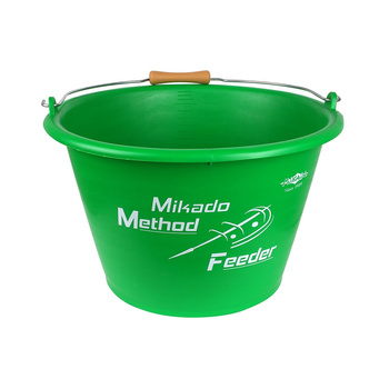 Wiadro Mikado Method Feeder 17l ZIELONE UABW-17-GREEN