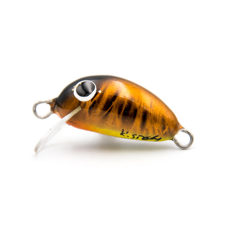 Wobler Osa Kornel Słaby 2,5cm 2,5g pływający MARMUR MIEDZIANKA