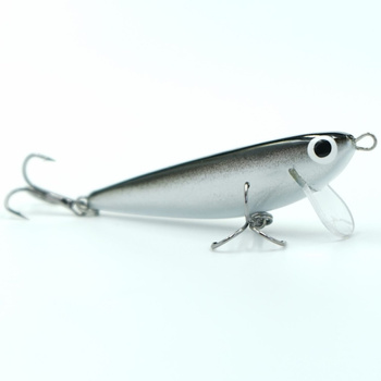 Wobler boleniowy Sierpik 7 cm black/silver