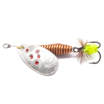 Błystka obrotowa Lp Rods Aglia2 #2 4,5g SILVER FLUO