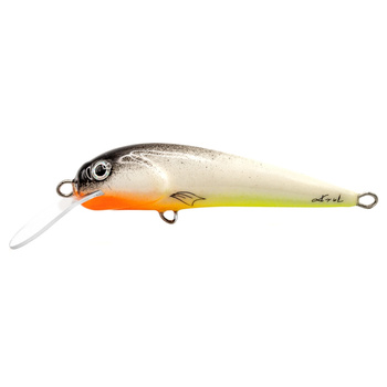 Wobler Trociowy Krol 7cm 7g BLACK HEAD WHITE 143