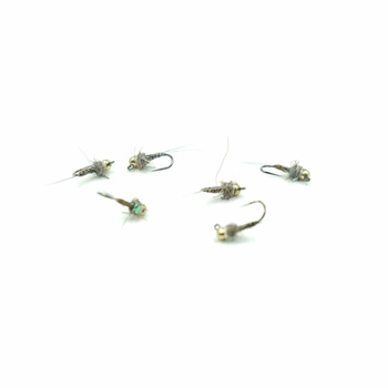 Nimfa Tungsten WP NATURAL QUILL JIG hak#16BL