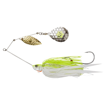 Błystka obrotowa SG DA'BUSH SPINNERBAIT 21cm 55g Sinking YELLOW WHITE 72622