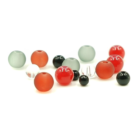 Fischchaser Koraliki szklane 0,4-0,8cm 1g C-RIG 15szt