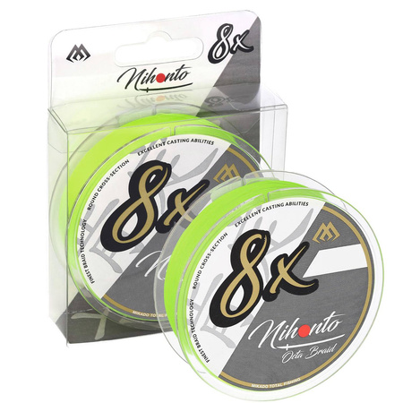 Plecionka Mikado Nihonto OCTA BRAID 150m 0.18mm 16.4kg FLUO Z24F-018
