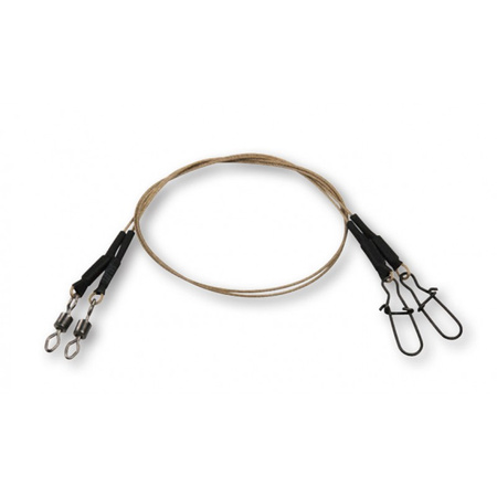 Przypon DAM Effzett Coated CORE49 Spin Leader 7kg 40cm 2 sztuki 60402