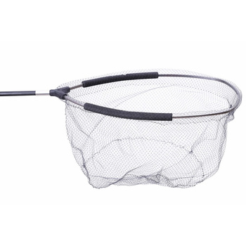 Głowa podbieraka Mikado 50/40cm nylonowa siatka 6mm z owalna z pływakami S4-008-5040