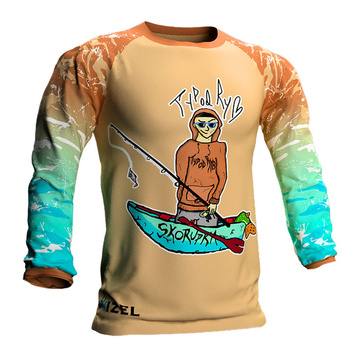 Koszulka Longsleeve Typ od Ryb UV BEŻ L